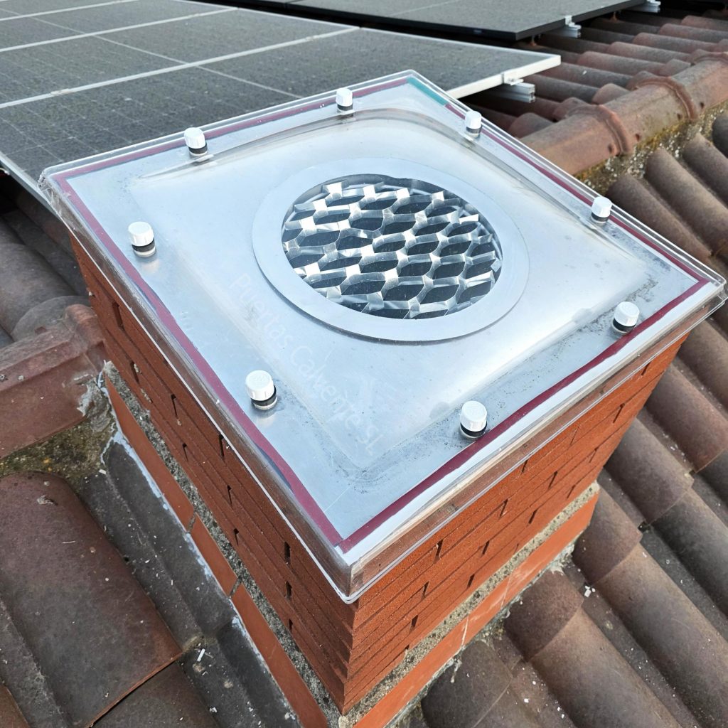 Cúpula de Claraboya Metacrilato cuadrada