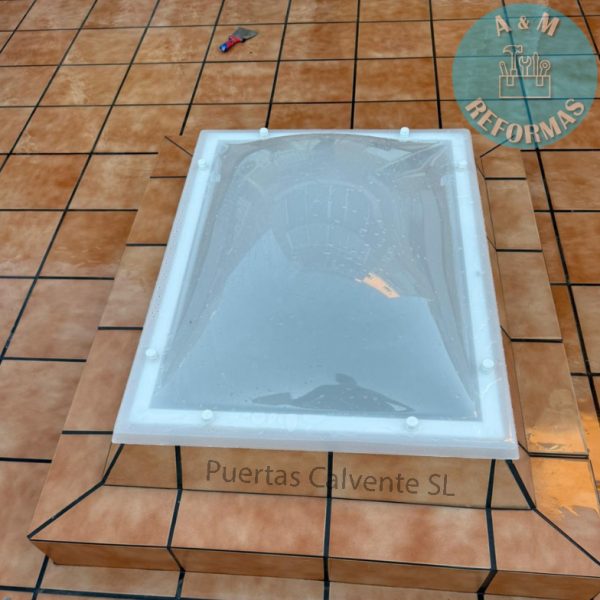 Cúpula de Claraboya Metacrilato rectangular