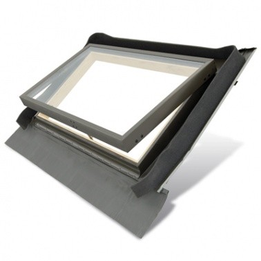 Lucarne VELUX VLT 1000 Finition Bois 45 X 73 Cm - Pour Combles Non Habitables, Double Vitrage, étanchéité Intégrée