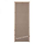 Puerta de DM montada en marco