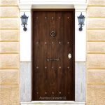 Puerta Acorazada Grado 4 V500CC Nogal Titanium