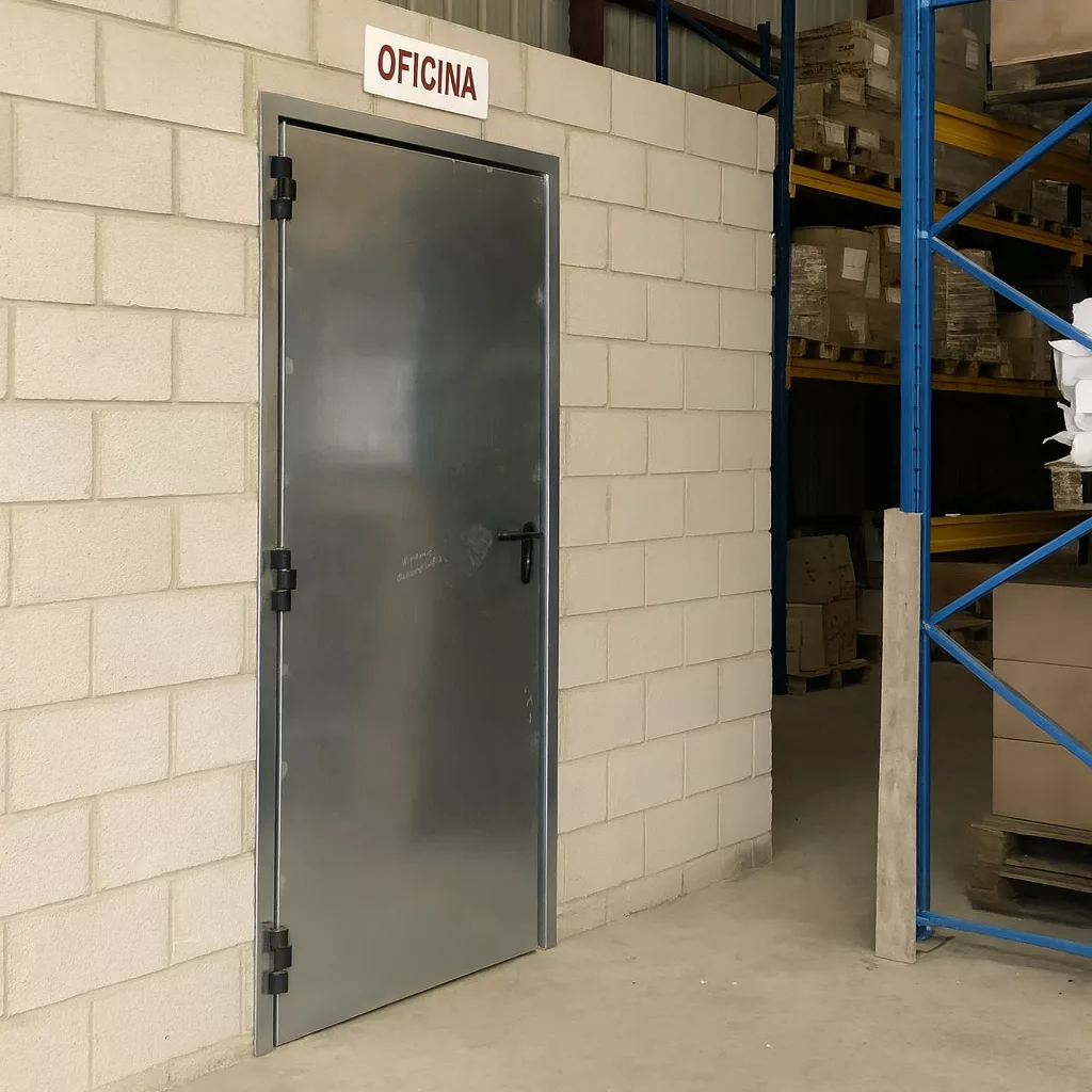 Puerta acústica metálica 43 decibelios Puerta acústica metálica 43 decibelios