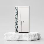 Fijo Lateral PICASO para Puerta de Entrada Saga100 Blanco - Puertas Calvente