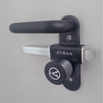 Maneta de seguridad con pomo para trasteros y puertas cortafuegos