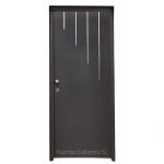 Puerta Entrada Metálica de Seguridad Iluminada DIVA