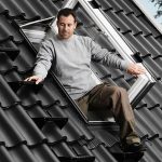 Ventana VELUX de cubierta inclinada con salida a cubierta